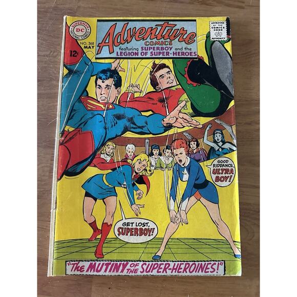 DC Comics, SUPERBOY #155 & ADVENTURE COMICS #368/ .12 issues 1960S FAIR VINTAGE - Picture 10 of 14